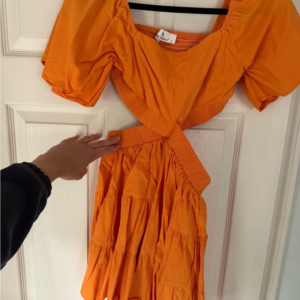Amazon Women's Orange Dress